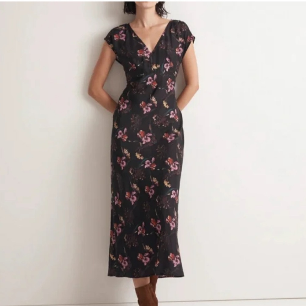 Madewell Floral Midi Dress